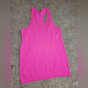 Large Zyia Hot Pink Copper Charged Tank